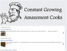 Tablet Screenshot of constantgrowingamazementcooks.blogspot.com