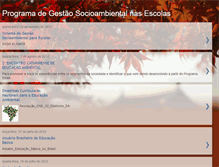 Tablet Screenshot of escolasocioambiental.blogspot.com