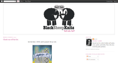 Desktop Screenshot of blacksheepknitsandsews.blogspot.com