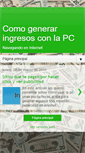 Mobile Screenshot of generoingresosconlapc.blogspot.com