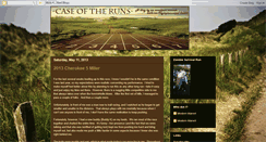 Desktop Screenshot of caseoftheruns.blogspot.com