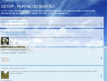 Tablet Screenshot of cetep-portaldosertaofeira.blogspot.com