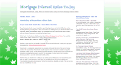 Desktop Screenshot of mortgage-interest-rates-today.blogspot.com