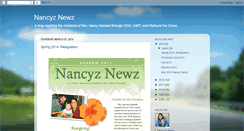 Desktop Screenshot of nancyznewz.blogspot.com