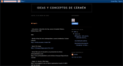 Desktop Screenshot of ideasyconceptosdecarmen.blogspot.com