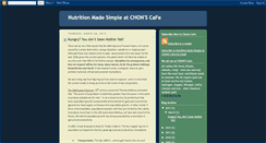 Desktop Screenshot of chonscafe.blogspot.com