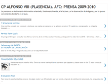 Tablet Screenshot of cpalfonsoviii-afcprensa2009-10.blogspot.com