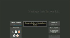 Desktop Screenshot of conservatoriesincarshaltonsurrey.blogspot.com