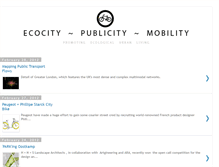 Tablet Screenshot of ecologicalurbanliving.blogspot.com