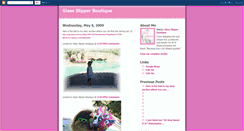 Desktop Screenshot of glassslipperboutique.blogspot.com