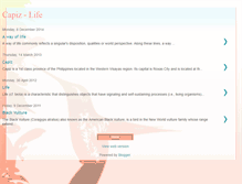 Tablet Screenshot of capiz-life.blogspot.com