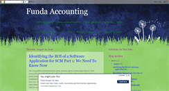 Desktop Screenshot of fundaccountinginfo.blogspot.com