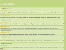 Tablet Screenshot of knieberichten.blogspot.com
