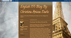 Desktop Screenshot of christinaanissadavis.blogspot.com