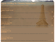 Tablet Screenshot of christinaanissadavis.blogspot.com