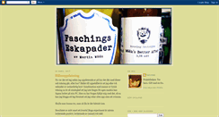 Desktop Screenshot of faschingseskapader.blogspot.com