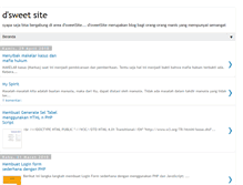 Tablet Screenshot of dsweetsite.blogspot.com