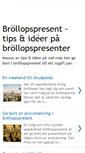 Mobile Screenshot of brollopspresent.blogspot.com