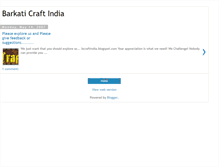 Tablet Screenshot of bcraftindia.blogspot.com