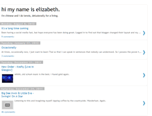 Tablet Screenshot of elizelizeliz.blogspot.com