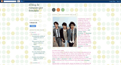 Desktop Screenshot of elblogdeluisafernanda.blogspot.com