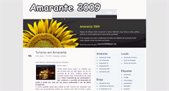 Desktop Screenshot of amarante2009.blogspot.com