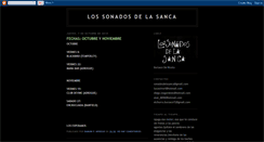 Desktop Screenshot of lossonadosdelasanca.blogspot.com