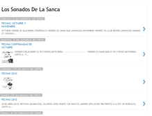 Tablet Screenshot of lossonadosdelasanca.blogspot.com