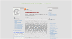 Desktop Screenshot of infomasi-pendidikan.blogspot.com