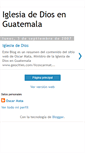 Mobile Screenshot of iglesiadedios7d.blogspot.com
