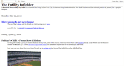 Desktop Screenshot of futilityinfielder4.blogspot.com
