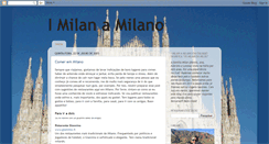 Desktop Screenshot of imilanamilano.blogspot.com