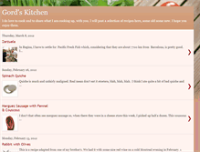 Tablet Screenshot of gordskitchen.blogspot.com