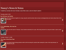 Tablet Screenshot of nancysnewsnotes.blogspot.com