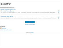 Tablet Screenshot of biosaffron.blogspot.com
