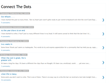 Tablet Screenshot of connectthedots-amber.blogspot.com