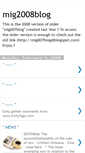 Mobile Screenshot of mig2008blog.blogspot.com