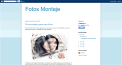 Desktop Screenshot of fotosmontajegratis.blogspot.com