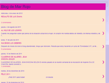 Tablet Screenshot of blogdemarrojo.blogspot.com