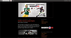 Desktop Screenshot of maddencentral.blogspot.com