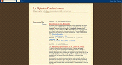 Desktop Screenshot of laopinioncontraria.blogspot.com