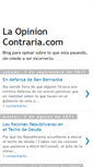Mobile Screenshot of laopinioncontraria.blogspot.com