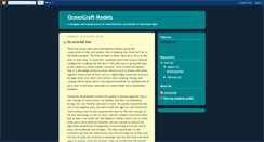 Desktop Screenshot of oceancraftmodels.blogspot.com