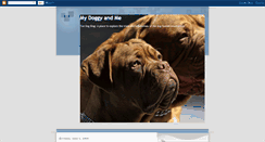 Desktop Screenshot of mydoggyandme.blogspot.com