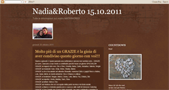 Desktop Screenshot of nadiaroberto.blogspot.com