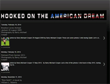 Tablet Screenshot of hookedontheamericandream.blogspot.com