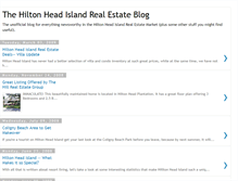 Tablet Screenshot of hiltonheadblog.blogspot.com