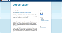 Desktop Screenshot of goodereader-goodereader.blogspot.com