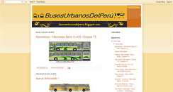 Desktop Screenshot of busesurbanosdelperu.blogspot.com