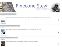 Tablet Screenshot of pineconestew.blogspot.com